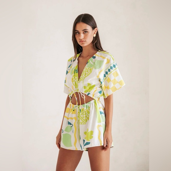 Sabo Arella Vacation Playsuit Romper - Picture 4 of 9